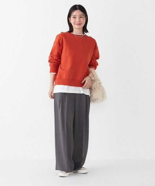 SHIPS / シップス スウェット | SHIPS Colors:〈手洗い可能〉USA 裏毛 ドットボタン 2WAY プルオーバー | 詳細25