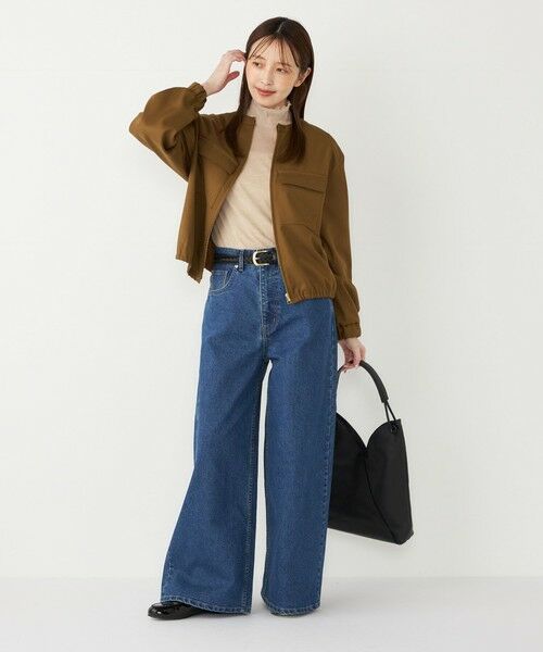 SHIPS / シップス カットソー（半袖以外） | SHIPS Colors:〈手洗い可能〉フロッキー メッシュ タートルネック インナートップス | 詳細13