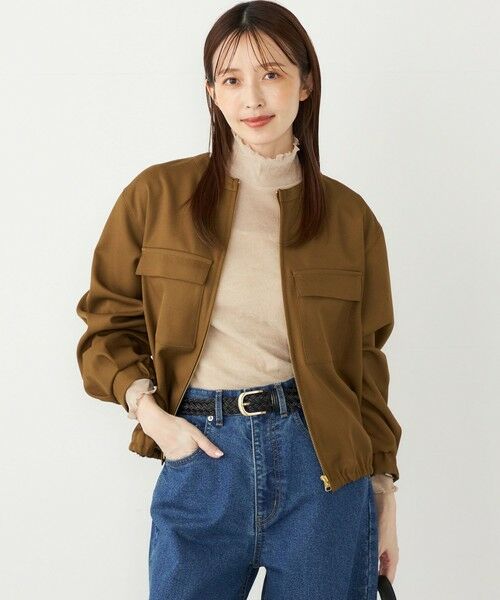 SHIPS / シップス カットソー（半袖以外） | SHIPS Colors:〈手洗い可能〉フロッキー メッシュ タートルネック インナートップス | 詳細19