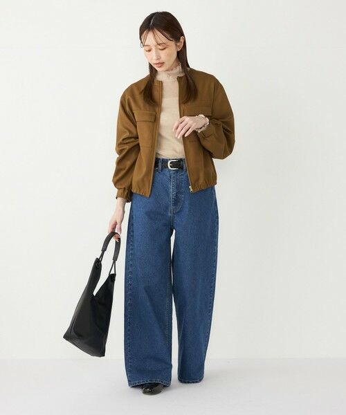 SHIPS / シップス カットソー（半袖以外） | SHIPS Colors:〈手洗い可能〉フロッキー メッシュ タートルネック インナートップス | 詳細21