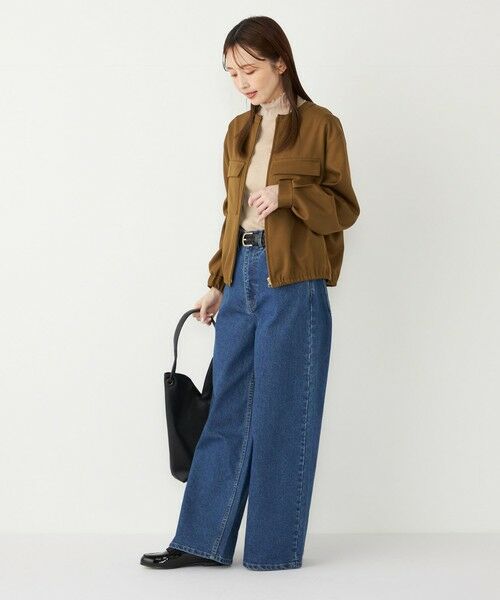 SHIPS / シップス カットソー（半袖以外） | SHIPS Colors:〈手洗い可能〉フロッキー メッシュ タートルネック インナートップス | 詳細22