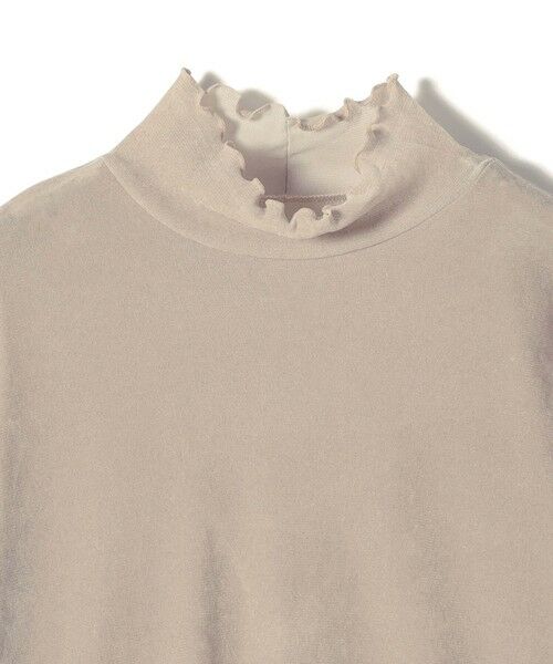 SHIPS / シップス カットソー（半袖以外） | SHIPS Colors:〈手洗い可能〉フロッキー メッシュ タートルネック インナートップス | 詳細4