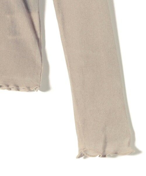 SHIPS / シップス カットソー（半袖以外） | SHIPS Colors:〈手洗い可能〉フロッキー メッシュ タートルネック インナートップス | 詳細5