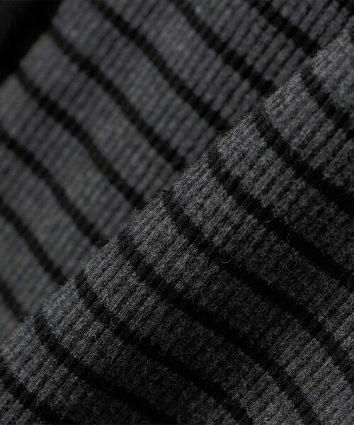 SHIPS / シップス カーディガン・ボレロ | SHIPS Colors:〈手洗い可能〉ボーダー リブ ポロ カーディガン | 詳細2