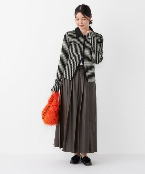 SHIPS / シップス カーディガン・ボレロ | SHIPS Colors:〈手洗い可能〉ボーダー リブ ポロ カーディガン | 詳細26