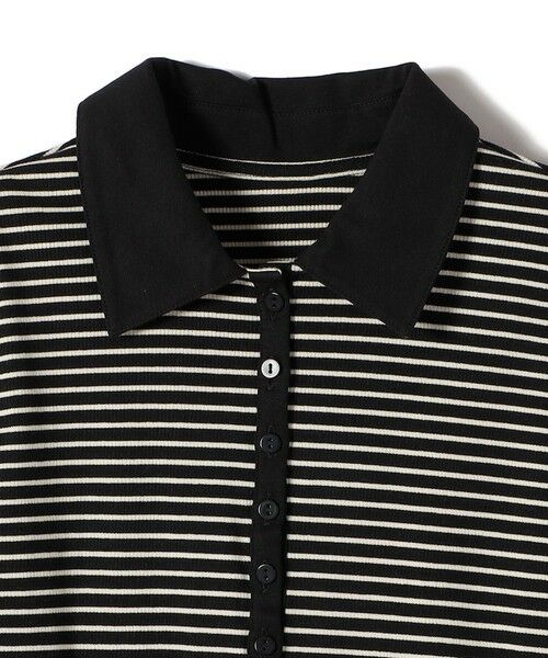 SHIPS / シップス カーディガン・ボレロ | SHIPS Colors:〈手洗い可能〉ボーダー リブ ポロ カーディガン | 詳細17