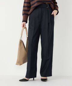 SHIPS / シップス その他パンツ | SHIPS Colors:〈手洗い可能〉TR ベルテッド タック パンツ