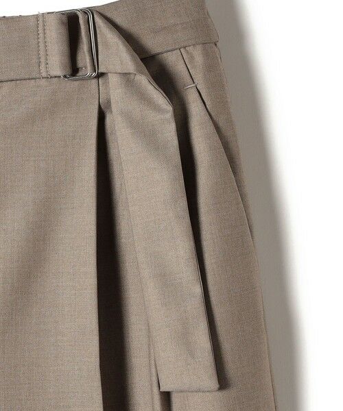 SHIPS / シップス その他パンツ | SHIPS Colors:〈手洗い可能〉TR ベルテッド タック パンツ | 詳細7