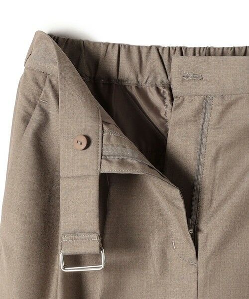 SHIPS / シップス その他パンツ | SHIPS Colors:〈手洗い可能〉TR ベルテッド タック パンツ | 詳細8