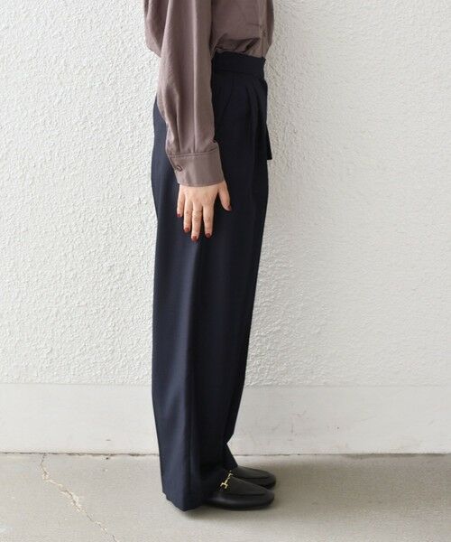 SHIPS / シップス その他パンツ | SHIPS Colors:〈手洗い可能〉TR ベルテッド タック パンツ | 詳細20