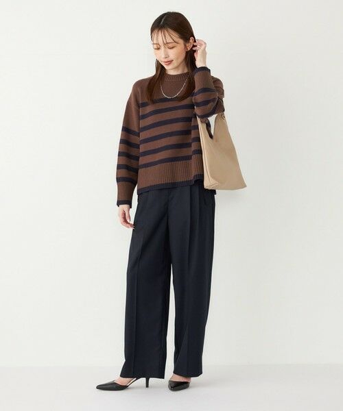 SHIPS / シップス その他パンツ | SHIPS Colors:〈手洗い可能〉TR ベルテッド タック パンツ | 詳細29