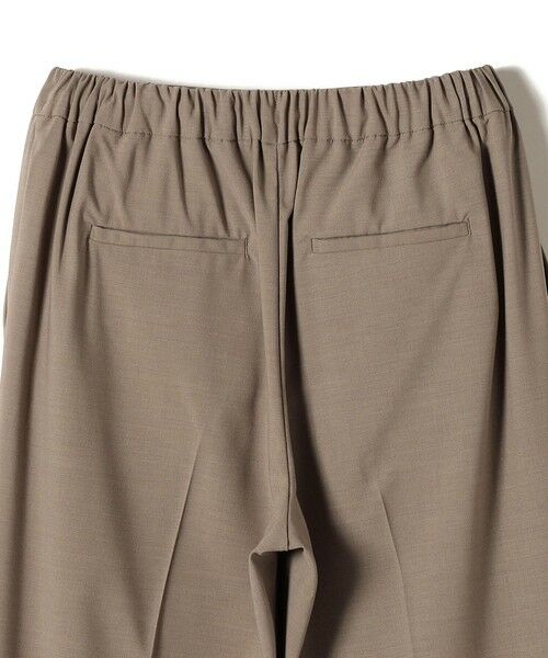 SHIPS / シップス ショート・ハーフ・半端丈パンツ | SHIPS Colors:〈手洗い可能〉TR/PU センタープレスイージー テーパード パンツ | 詳細6