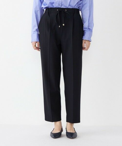 SHIPS / シップス ショート・ハーフ・半端丈パンツ | SHIPS Colors:〈手洗い可能〉TR/PU センタープレスイージー テーパード パンツ | 詳細13