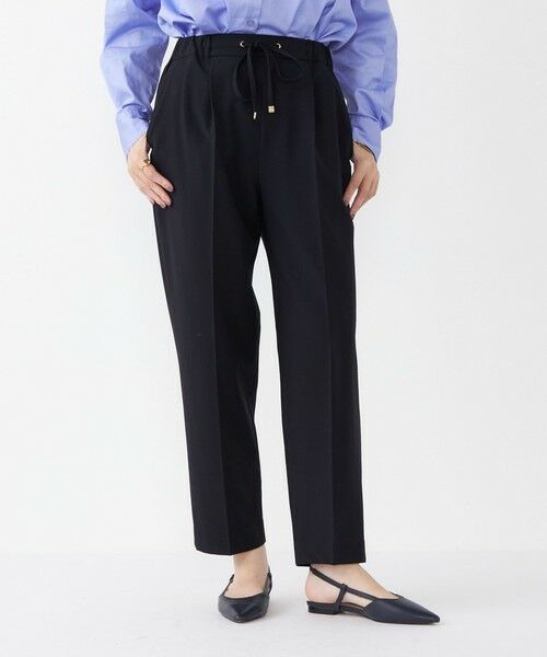 SHIPS / シップス ショート・ハーフ・半端丈パンツ | SHIPS Colors:〈手洗い可能〉TR/PU センタープレスイージー テーパード パンツ | 詳細19