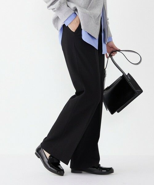 SHIPS / シップス その他パンツ | SHIPS Colors:〈手洗い可能〉ストレッチ ジョーゼット セミ フレア パンツ | 詳細7