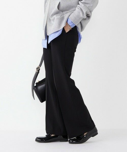 SHIPS / シップス その他パンツ | SHIPS Colors:〈手洗い可能〉ストレッチ ジョーゼット セミ フレア パンツ | 詳細8