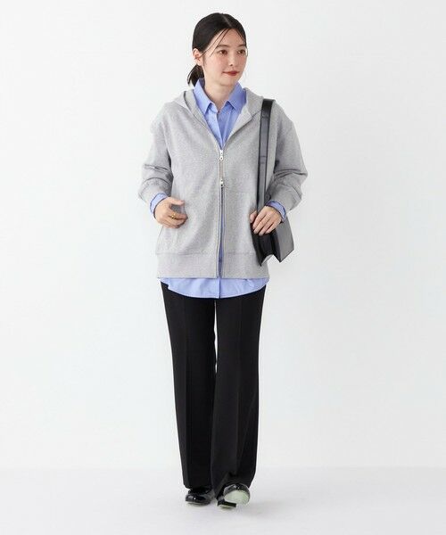 SHIPS / シップス その他パンツ | SHIPS Colors:〈手洗い可能〉ストレッチ ジョーゼット セミ フレア パンツ | 詳細10