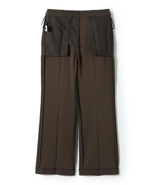 SHIPS / シップス その他パンツ | SHIPS Colors:〈手洗い可能〉ストレッチ ジョーゼット セミ フレア パンツ | 詳細13