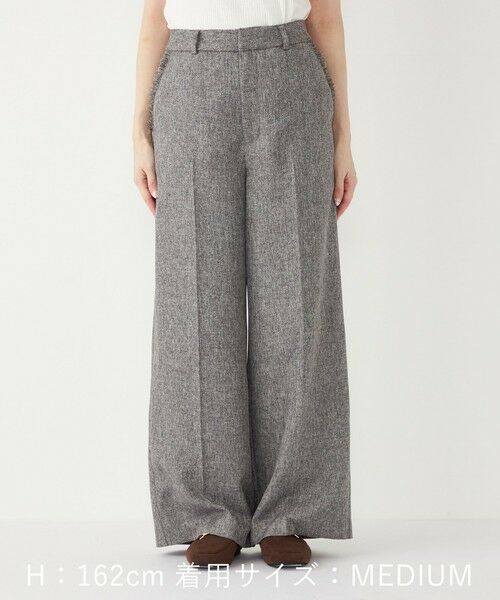 SHIPS / シップス その他パンツ | SHIPS Colors:フリンジ ヘリンボーン ワイド パンツ | 詳細3