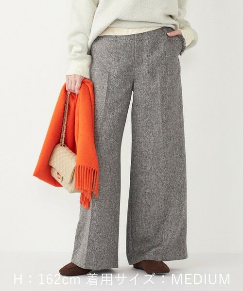 SHIPS / シップス その他パンツ | SHIPS Colors:フリンジ ヘリンボーン ワイド パンツ | 詳細11