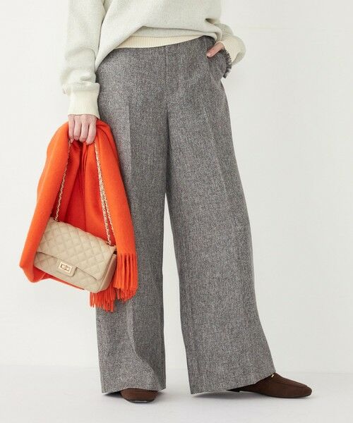 SHIPS / シップス その他パンツ | SHIPS Colors:フリンジ ヘリンボーン ワイド パンツ | 詳細12