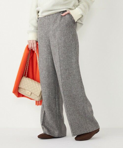 SHIPS / シップス その他パンツ | SHIPS Colors:フリンジ ヘリンボーン ワイド パンツ | 詳細13