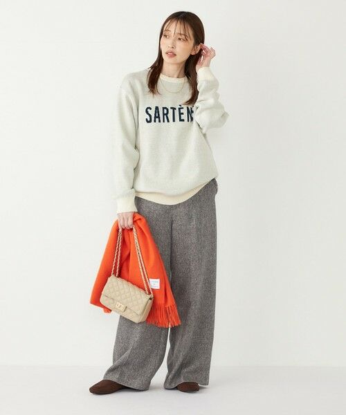 SHIPS / シップス その他パンツ | SHIPS Colors:フリンジ ヘリンボーン ワイド パンツ | 詳細14