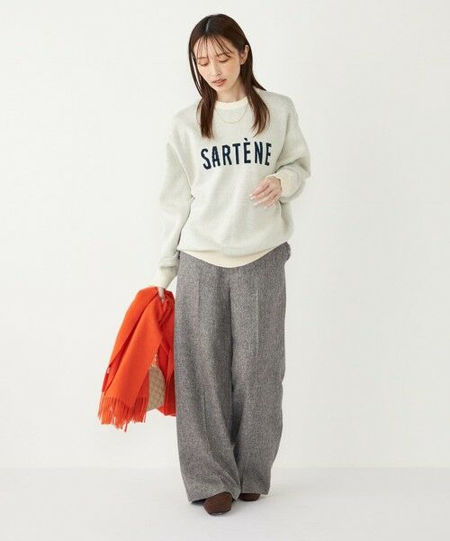 SHIPS / シップス その他パンツ | SHIPS Colors:フリンジ ヘリンボーン ワイド パンツ | 詳細15