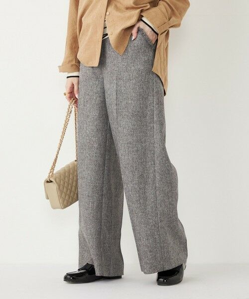 SHIPS / シップス その他パンツ | SHIPS Colors:フリンジ ヘリンボーン ワイド パンツ | 詳細24