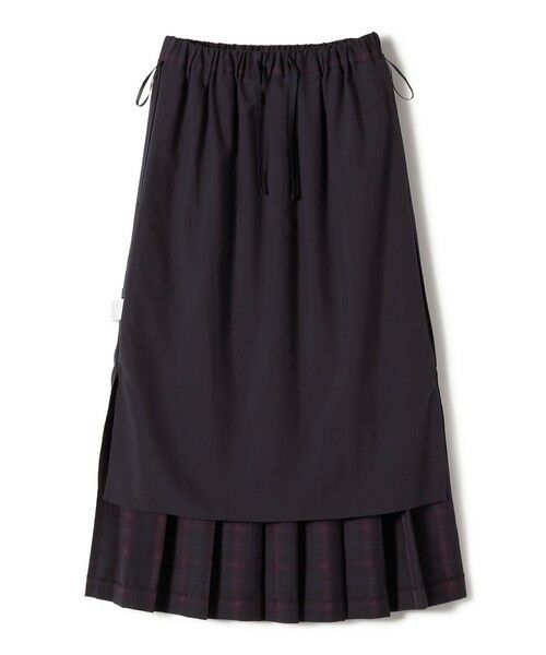 SHIPS / シップス ロング・マキシ丈スカート | SHIPS Colors:チェック ワイド プリーツ スカート | 詳細17