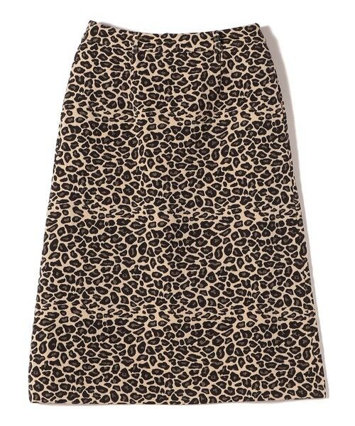 SHIPS / シップス ロング・マキシ丈スカート | SHIPS Colors:〈手洗い可能〉レオパード ジャカード スカート | 詳細1