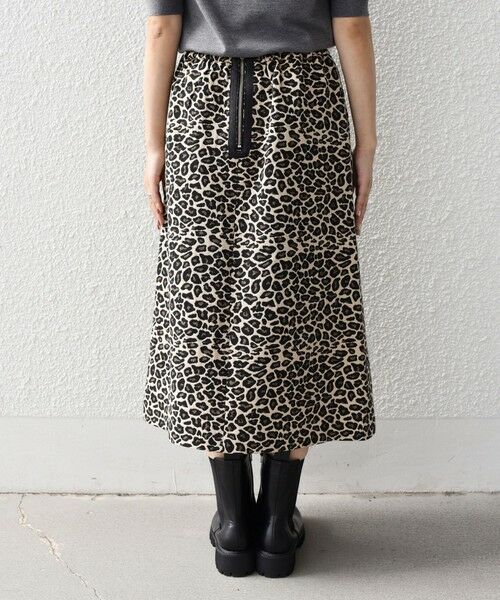 SHIPS / シップス ロング・マキシ丈スカート | SHIPS Colors:〈手洗い可能〉レオパード ジャカード スカート | 詳細12