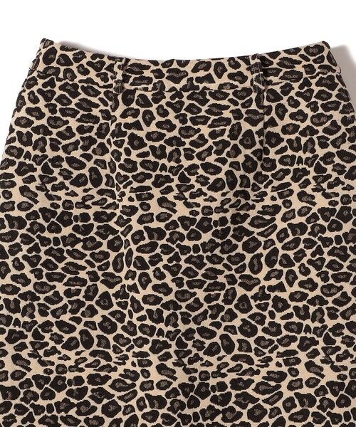 SHIPS / シップス ロング・マキシ丈スカート | SHIPS Colors:〈手洗い可能〉レオパード ジャカード スカート | 詳細5