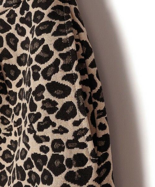 SHIPS / シップス ロング・マキシ丈スカート | SHIPS Colors:〈手洗い可能〉レオパード ジャカード スカート | 詳細7