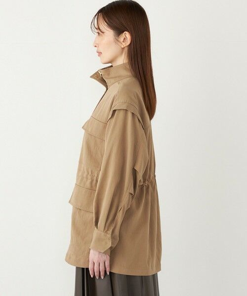 SHIPS / シップス ブルゾン | SHIPS Colors:〈手洗い可能〉パッチポケット ミリタリー ブルゾン | 詳細14