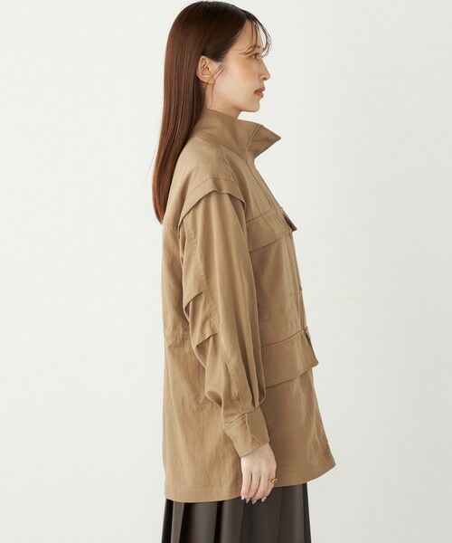 SHIPS / シップス ブルゾン | SHIPS Colors:〈手洗い可能〉パッチポケット ミリタリー ブルゾン | 詳細16