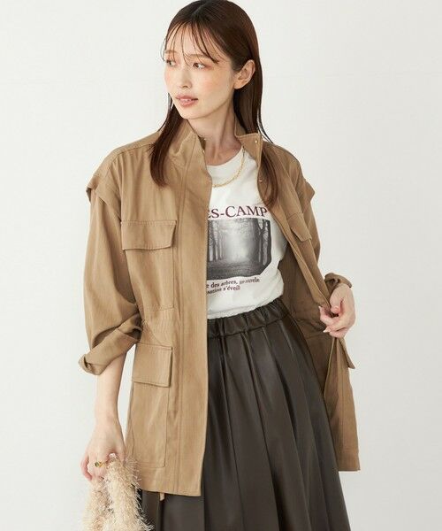 SHIPS / シップス ブルゾン | SHIPS Colors:〈手洗い可能〉パッチポケット ミリタリー ブルゾン | 詳細18