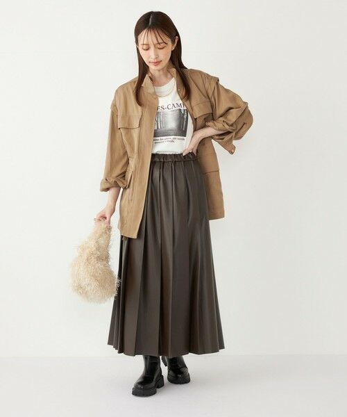 SHIPS / シップス ブルゾン | SHIPS Colors:〈手洗い可能〉パッチポケット ミリタリー ブルゾン | 詳細20