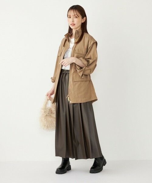 SHIPS / シップス ブルゾン | SHIPS Colors:〈手洗い可能〉パッチポケット ミリタリー ブルゾン | 詳細21