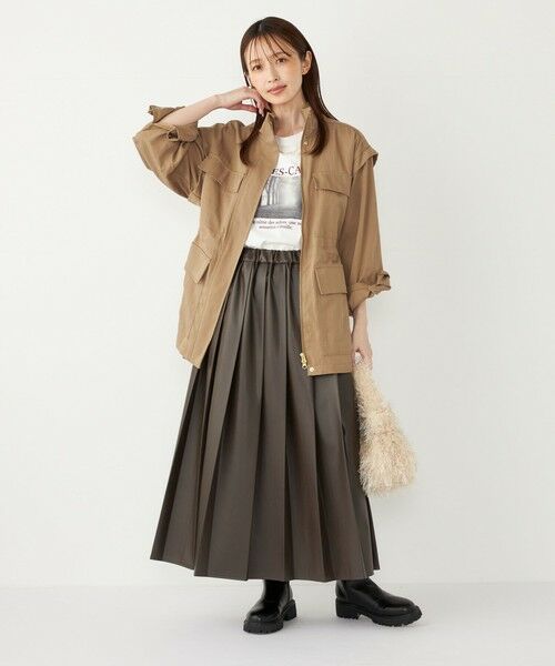 SHIPS / シップス ブルゾン | SHIPS Colors:〈手洗い可能〉パッチポケット ミリタリー ブルゾン | 詳細22