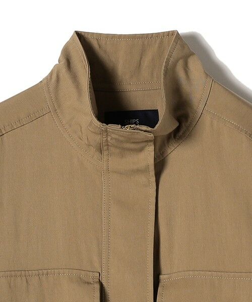 SHIPS / シップス ブルゾン | SHIPS Colors:〈手洗い可能〉パッチポケット ミリタリー ブルゾン | 詳細5