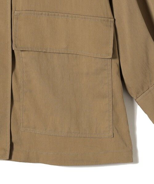 SHIPS / シップス ブルゾン | SHIPS Colors:〈手洗い可能〉パッチポケット ミリタリー ブルゾン | 詳細8
