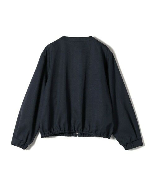 SHIPS / シップス ブルゾン | SHIPS Colors:〈手洗い可能〉ツイル ノーカラー ジップブルゾン | 詳細14