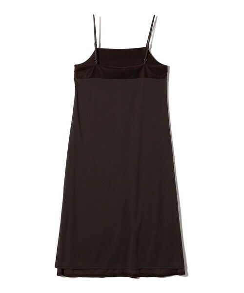 SHIPS / シップス ロング・マキシ丈ワンピース | SHIPS Colors:〈手洗い可能〉ポリエステルベロア キャミ ワンピース | 詳細11