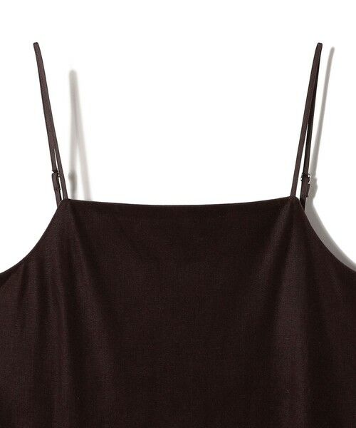 SHIPS / シップス ロング・マキシ丈ワンピース | SHIPS Colors:〈手洗い可能〉ポリエステルベロア キャミ ワンピース | 詳細12