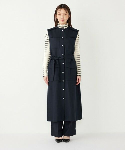 SHIPS / シップス ロング・マキシ丈ワンピース | SHIPS Colors:ツイード フリンジ ワンピース | 詳細12