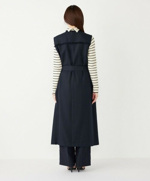 SHIPS / シップス ロング・マキシ丈ワンピース | SHIPS Colors:ツイード フリンジ ワンピース | 詳細14