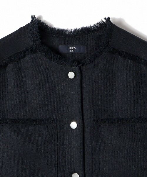 SHIPS / シップス ロング・マキシ丈ワンピース | SHIPS Colors:ツイード フリンジ ワンピース | 詳細7