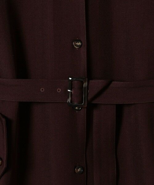 SHIPS / シップス ロング・マキシ丈ワンピース | SHIPS Colors:〈手洗い可能〉開襟 ベルテッド シャツ ワンピース◇ | 詳細14