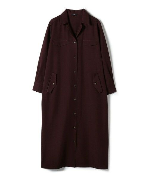 SHIPS / シップス ロング・マキシ丈ワンピース | SHIPS Colors:〈手洗い可能〉開襟 ベルテッド シャツ ワンピース◇ | 詳細9
